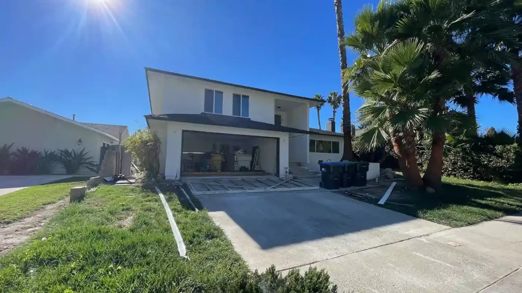 fixing garage door